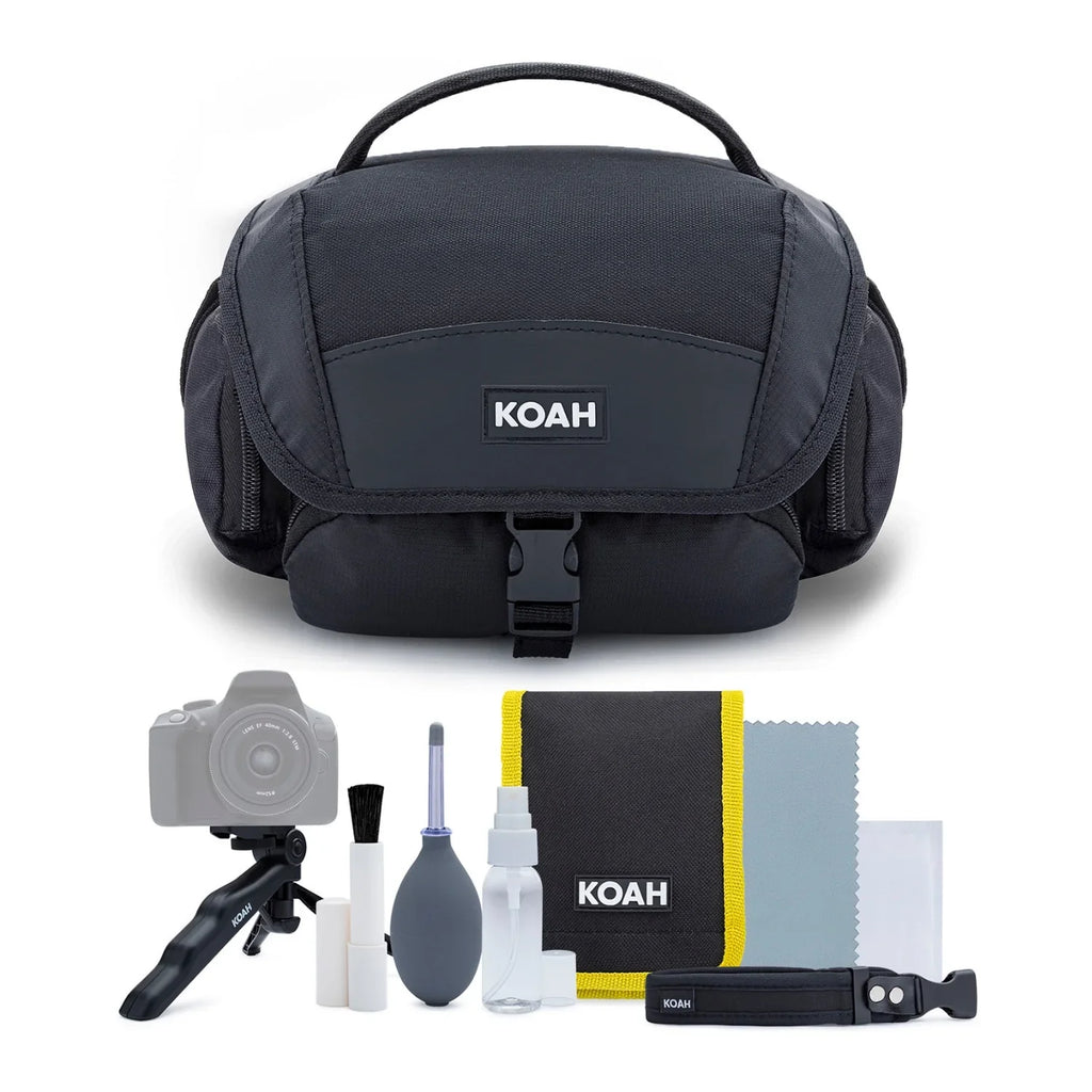 Compact Cleaning Bag and WG-90 with Memory Card Accessory Camera Bundle Kit (Blue) 64GB PENTAX