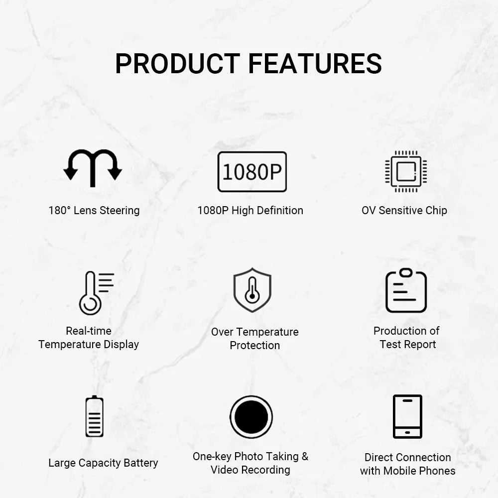 8.5mm Endoscope, 8.5mm 6.3-inch 3.5-inch 6.3-inch Lens  To Manual Siuke Steerable Videos Lens Industrial Capture Shinysix Screen With Video Steerable 1m Nebublu Manual Steerable Qisuo