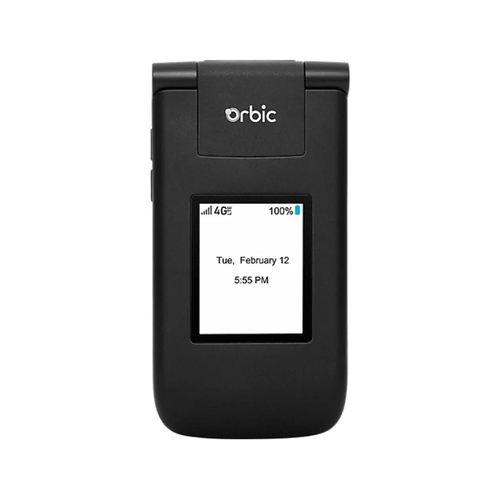 Restored Postpaid/Prepaid Orbic Camera Phone 4G V Journey Verizon Unlocked Flip - 2MP (Refurbished) 2210L Black LTE