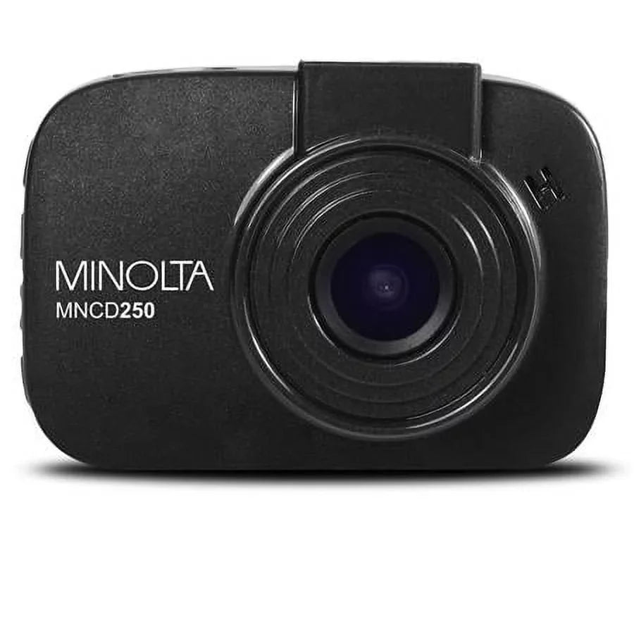 LCD Full HD Screen Cam, 12MP MNCD250 Dash Black 2.2"