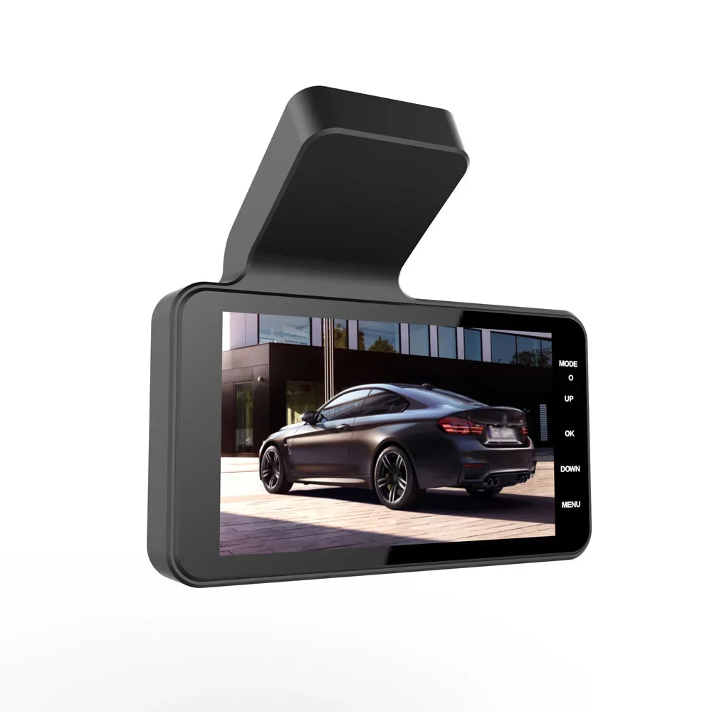 Recording Dashcam Detection Driving Loop Picture 170° Night-Vision Motion Wide with 1080P 4 Car Eccomum Recorder Touchscreen Angle Reversing DVR Support Inch Camera Dash