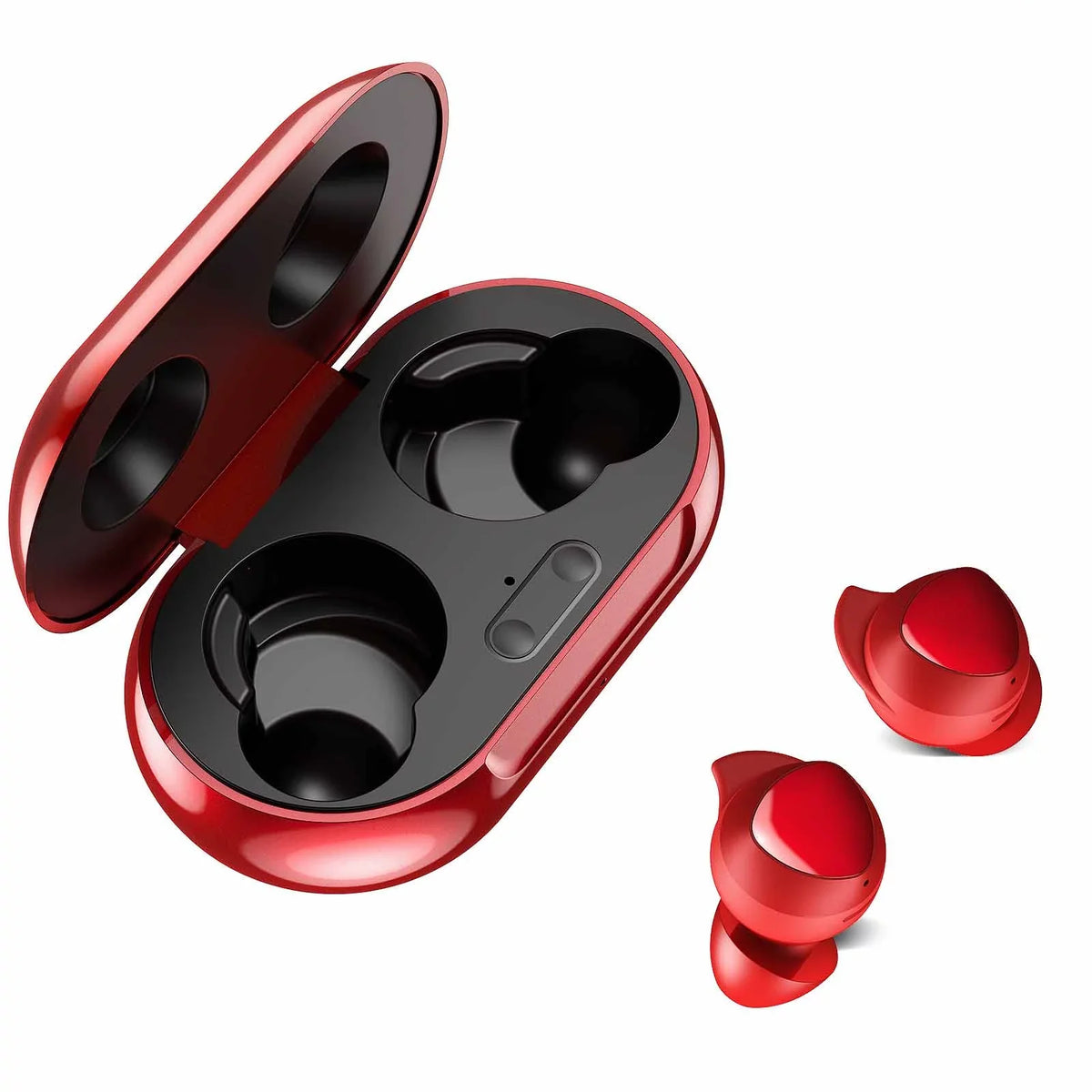 Bluetooth Cancelling Included) True (Charging UrbanX Street P6000 Noise Earbuds Plus Case For Red Buds Blackview With Active Wireless