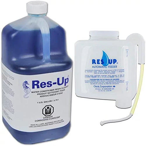 '- Cleaning Solution Soft Feeder with Softener Liquid Supply Liquid Bundle - Res-up (0.4oz) Gallon