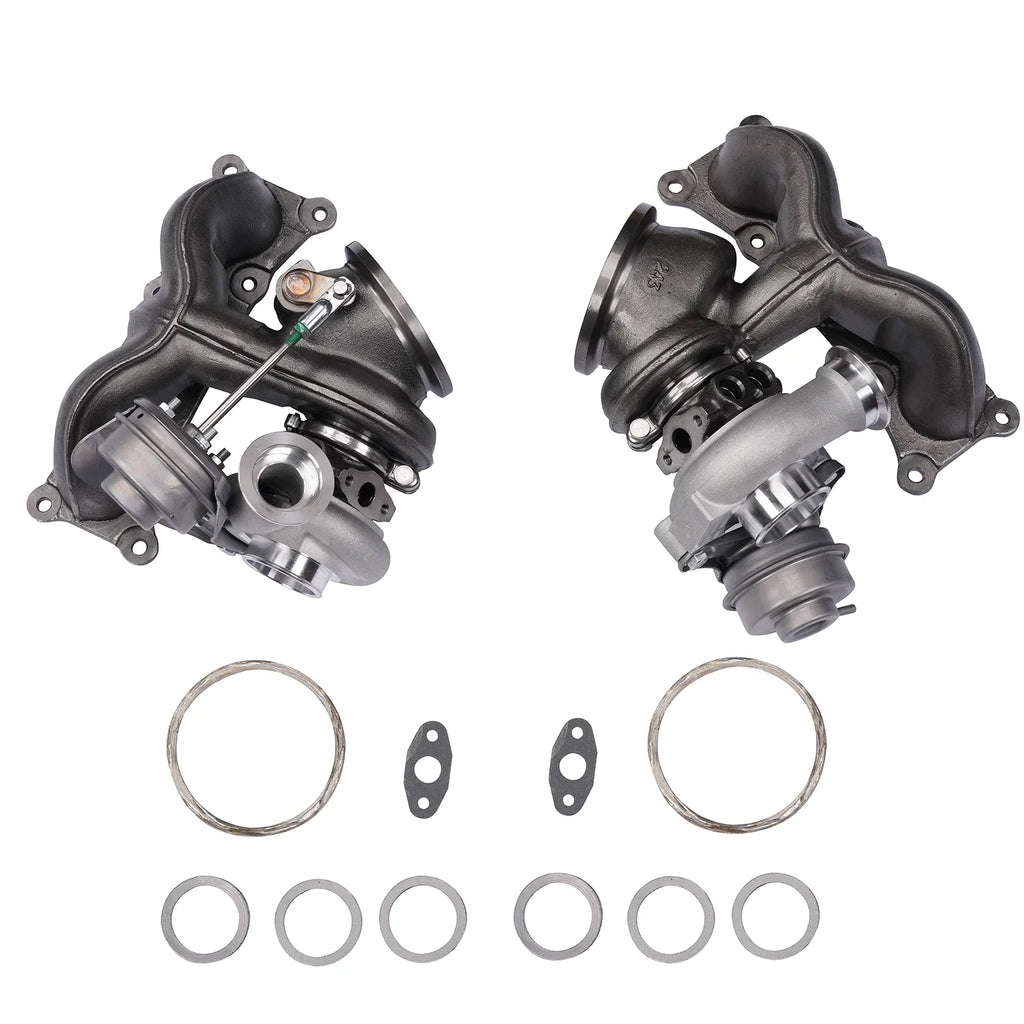E93 E90 2007-2010 11654555418 BMW E91 for Pair 4913107041 4913107031 11654555419 3.0L 335xi Turbocharger N54 17T TD04L Upgrade 335i E92