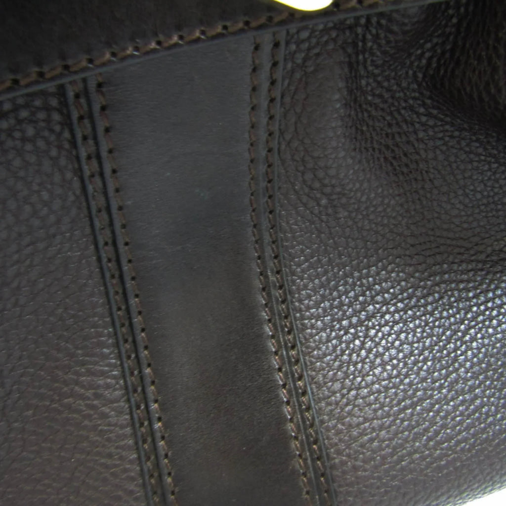 Burberry Bag Pre-Owned 3801199 Brown Women's Handbag,Shoulder Leather (Good) Dark