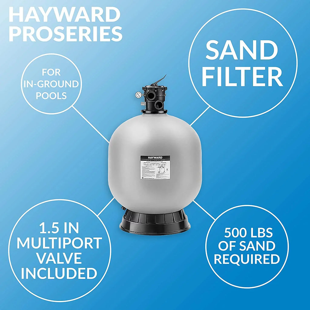 Pro Hayward W3S310S Series Tank Sand Side Mount Pool 30" Filter