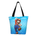 Beach Super School Shopping Women's Tote Funny Mario Shoulder Travel Large Business Work Handbag For Bag Capacity