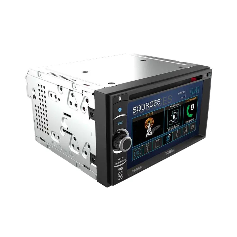 Camera New Bluetooth CDR5620 CD/DVD with and Inch Jensen 6.2 Backup Bullet Receiver