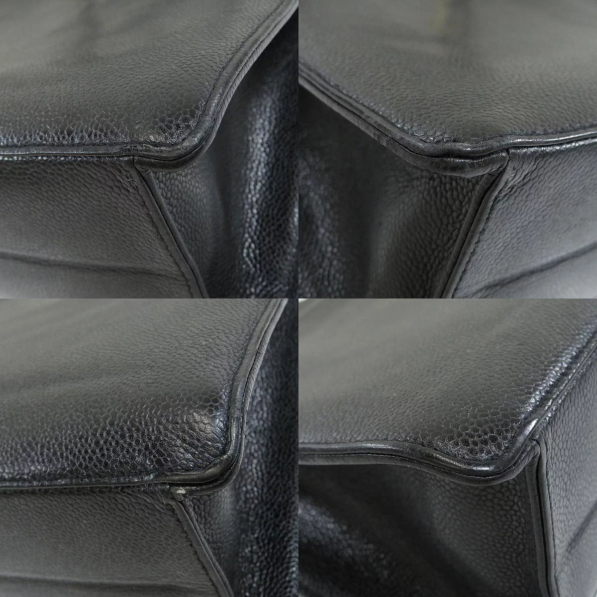 (Good) COCO Handbag MARK CHANEL Caviar Skin Pre-Owned