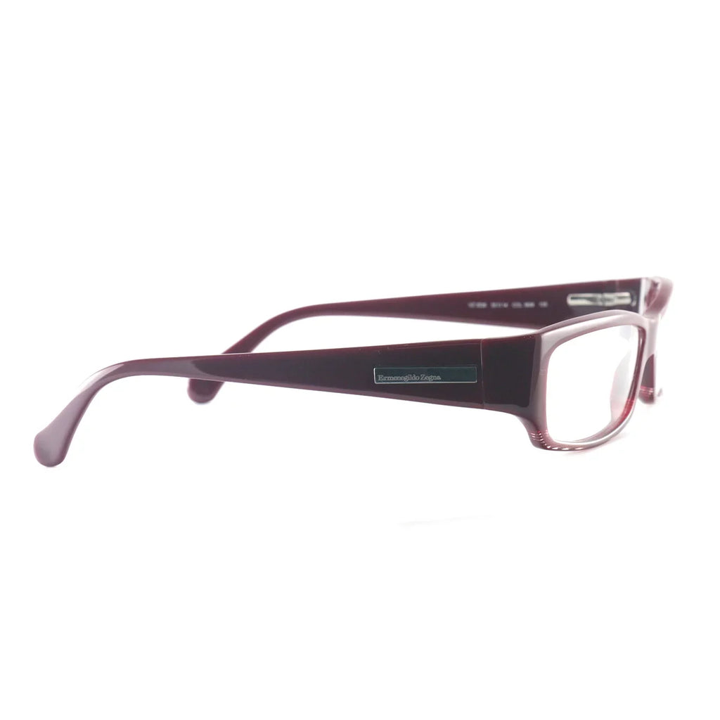 135 Zegna Eyeglasses Rectangle VZ3536 9M8 Red 55 Women's Ermenegildo 14