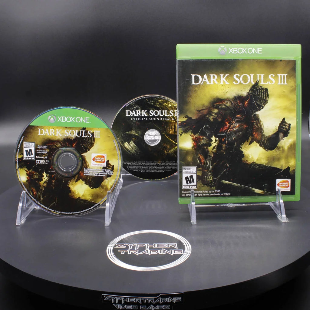 One Microsoft Xbox Includes Soundtrack | | Dark III Souls
