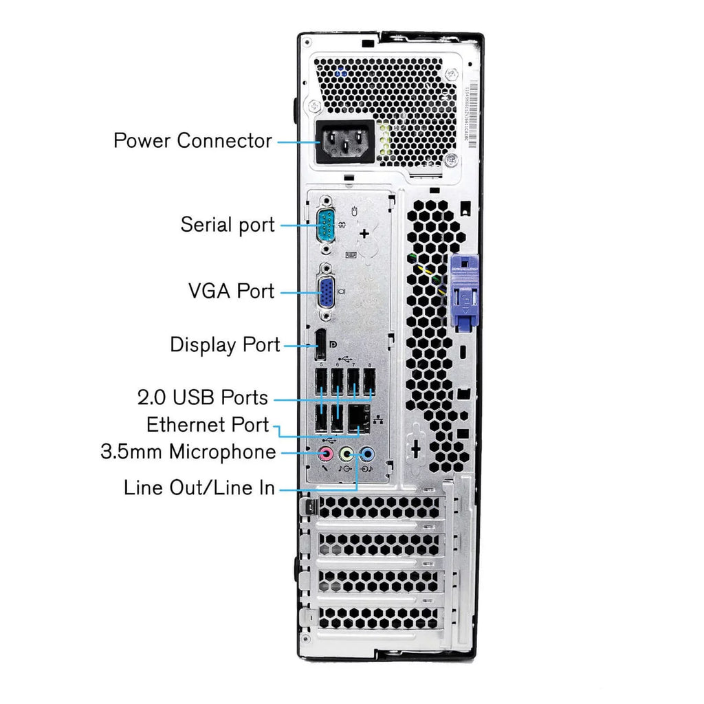 ThinkCentre 750GB Core Bluetooth I5 3.2GHz Desktop Includes Professional HDD Windows Intel RAM Lenovo M91 Computer 10 8GB