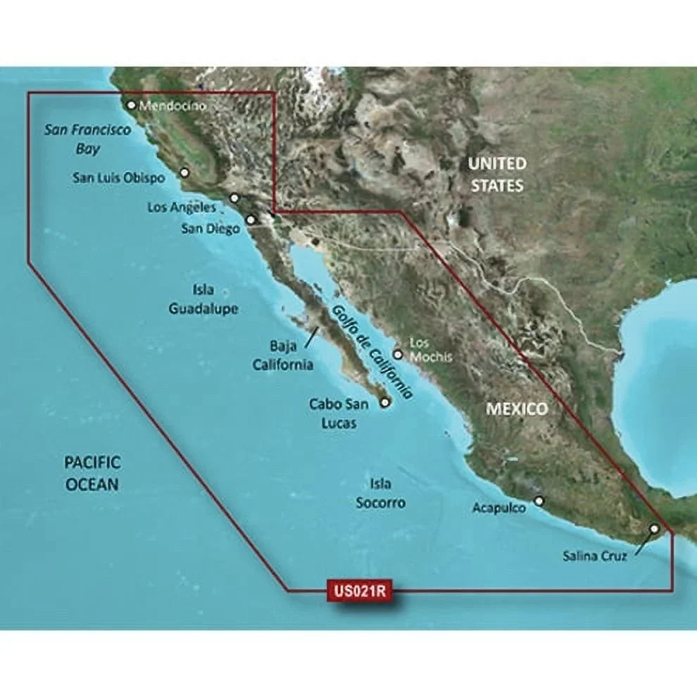 HUS021R, Garmin California-Mexico