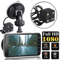 HD Recorder Wide Dashboard Rear,Driving Cam Dash Dash Camera and 170° with Dual Camera Vision Backup Mabozo Cam Front Angle Night Full