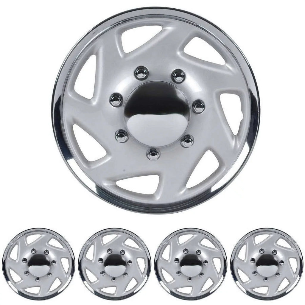 Replica 16" Cover, E-Series Design Hubcaps Chrome BDK Pieces Wheel Ford 4 Cover,