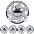 Replica 16" Cover, E-Series Design Hubcaps Chrome BDK Pieces Wheel Ford 4 Cover,