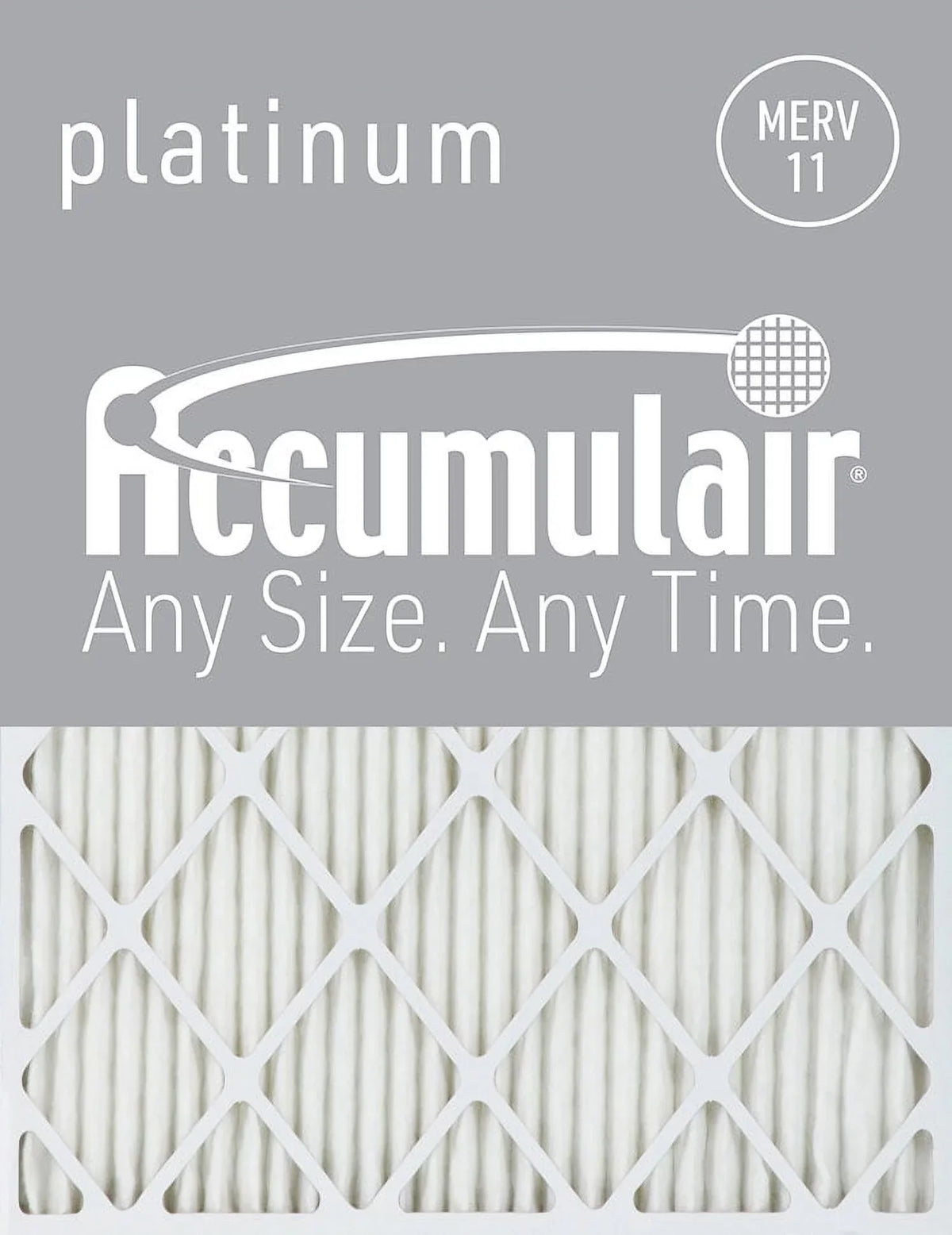 Filters Pack) MERV Platinum 11 Accumulair Air (6 20x25x6