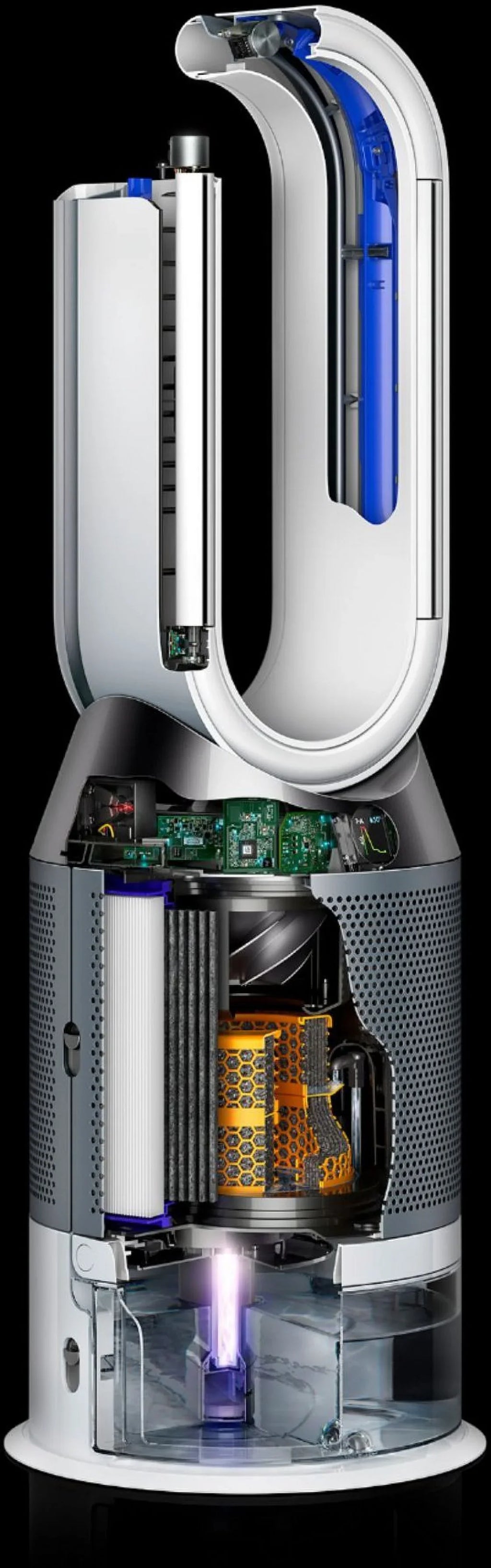 Dyson - PH01 Open Cool Humidify White/silver 275371-02 Pure Box +