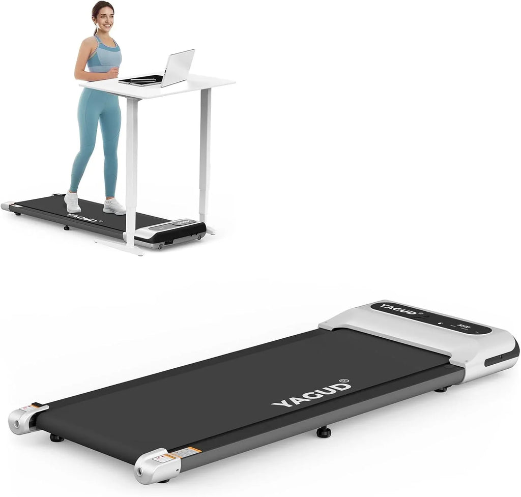Pad Running and Display for Yagud and Control Treadmill, Walking LED Desk Home Under Remote with Office, Machine
