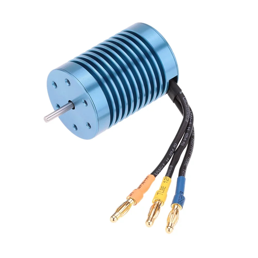 Motor Brushless Controller）for 4370KV 1/10 Car Sensorless 45A Meterk Off-Road 4P Brushless Speed with RC 3650 ESC（Electric