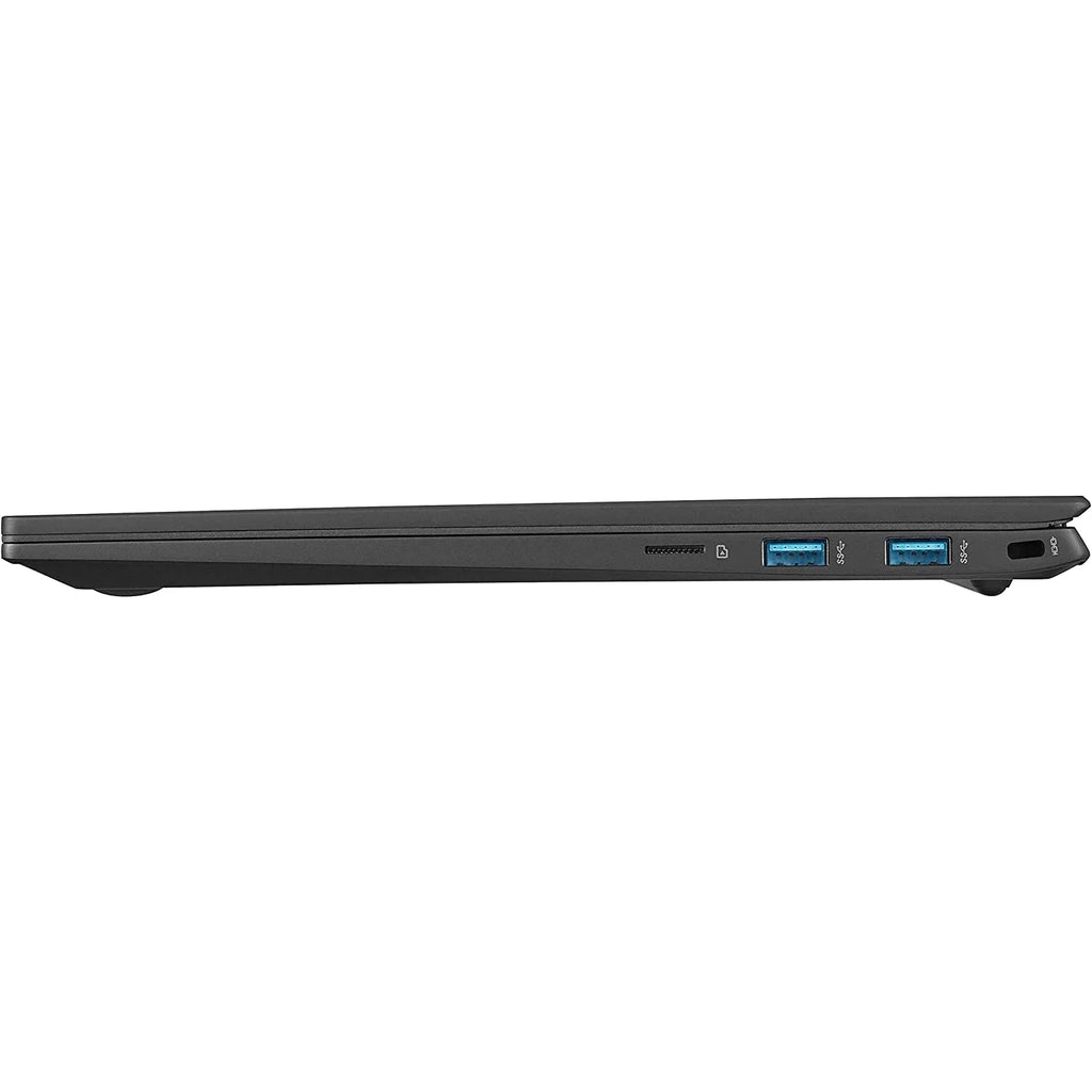Display, gram 14Z90Q Evo 1200 Webcam, 14" RAM, IPS 16GB x Black 12th 512GB Gen 6E, LG (2022) Windows11, 1920 Open Box Thunderbolt SSD, 4, Wi-Fi LPDDR5 FHD Intel Laptop, i7-1260P, Ultra Lightweight