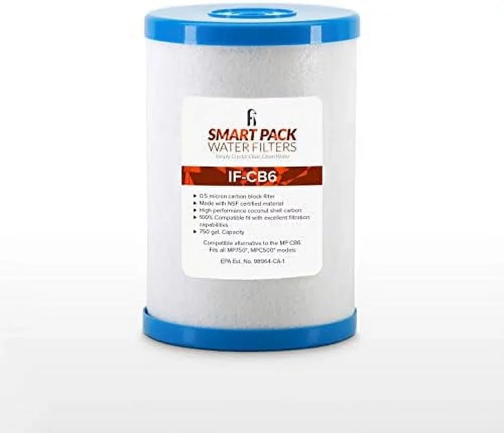 Ifilters Systems For Filter MP CB6 MPC Liquid Replacement Carbon Block