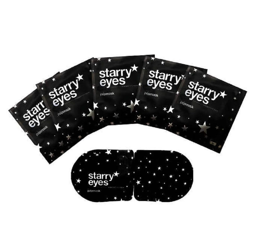 15 3 Count Popmask Mask, 5 Eyes Count, Pack, Warming Self Eye Starry Total
