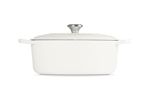 Le Creuset Enameled Cast Iron Signature Oval Dutch Oven, 8 qt., Cerise
