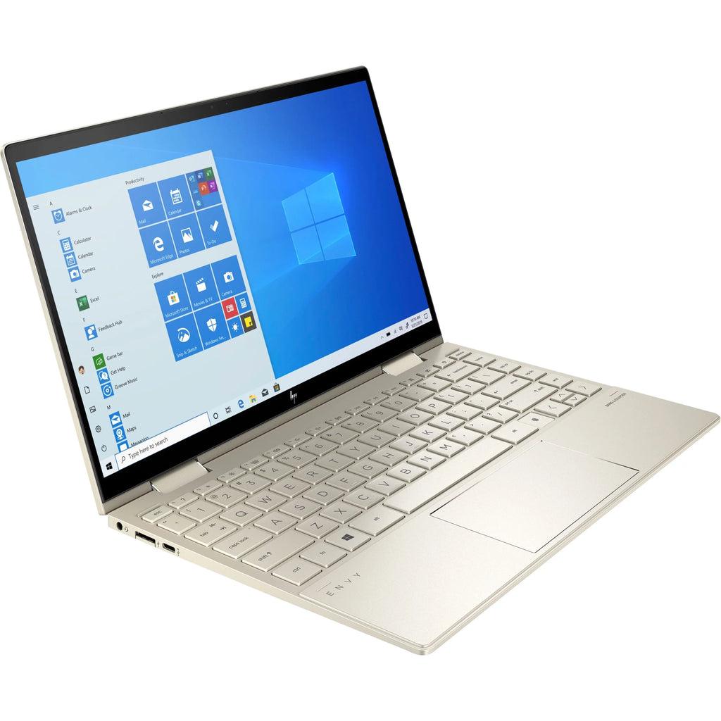 512GB Gold 13M-BD0023 Intel HP Pale i7-1165G7 Win10, Core 13.3" X4 8GB ENVY X360 2.8GHz Touch