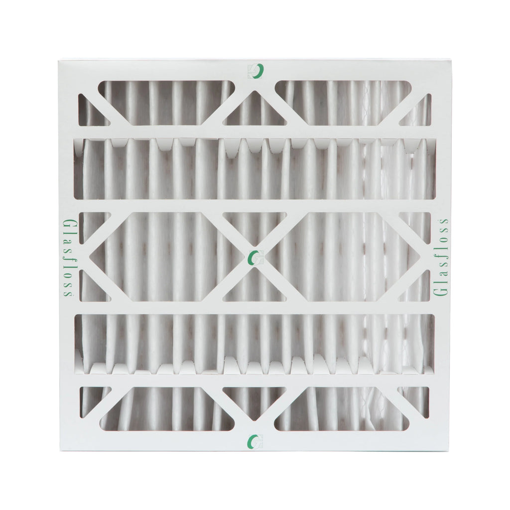 by 4" Actual Glasfloss. Inch Filters MERV 3-3/4 Air x 19-1/2 Size: 20x20x4 of Pleated x 6 10 19-1/2 Pack