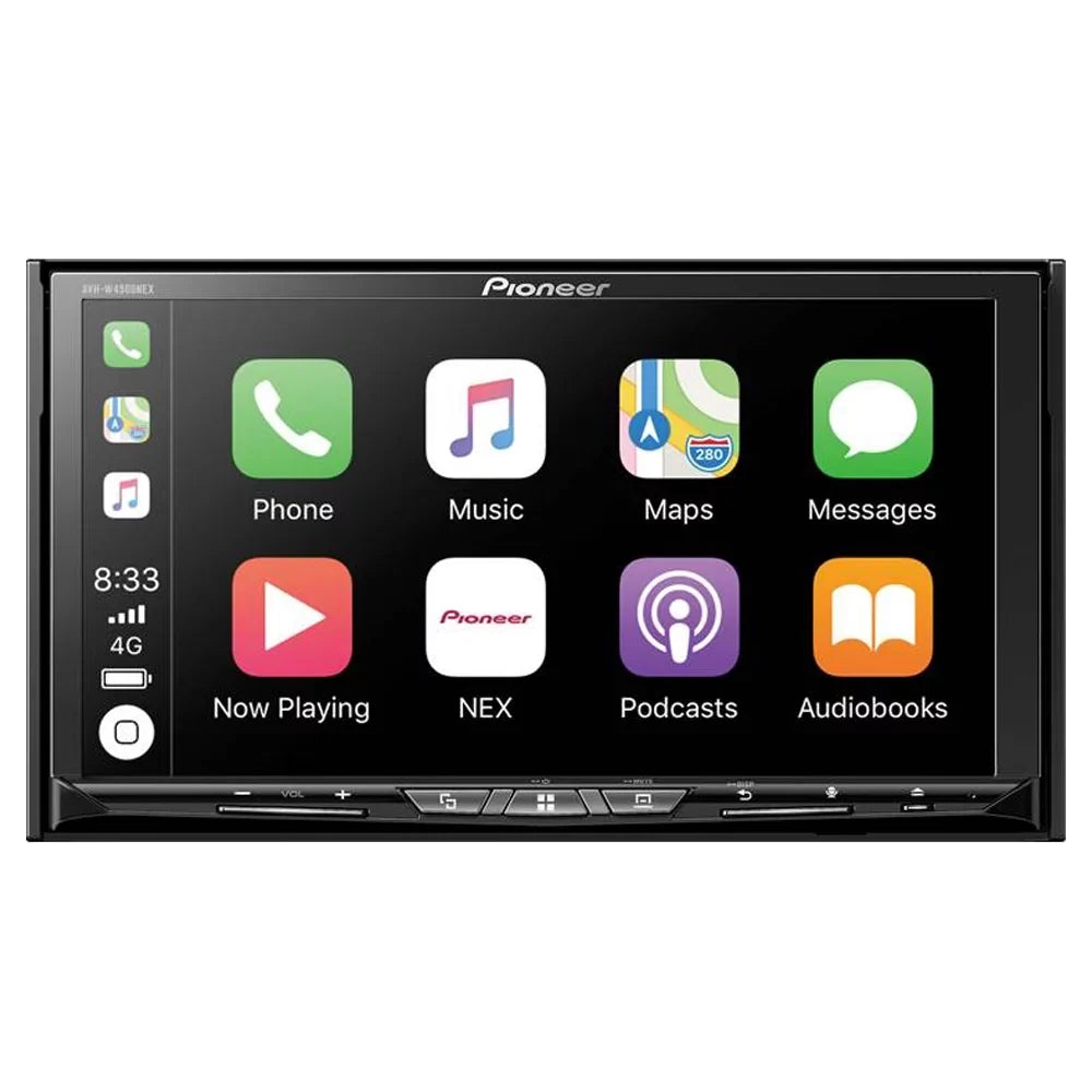 camera Pioneer AVH-W4500NEX backup with New free Receiver DVD