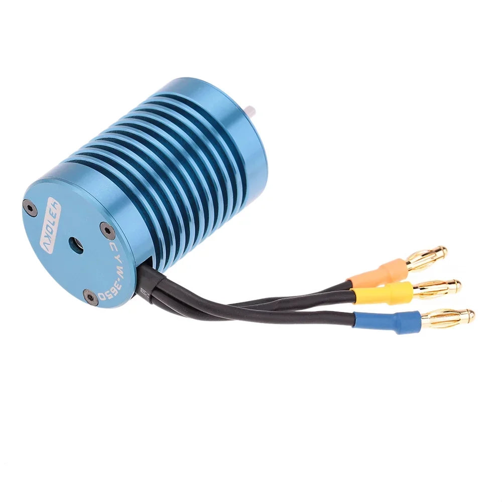 Motor Brushless Controller）for 4370KV 1/10 Car Sensorless 45A Meterk Off-Road 4P Brushless Speed with RC 3650 ESC（Electric