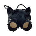 Kitty Goggles Kbw Costume Women's Masquerade Mask Half with Cat Black Steampunk