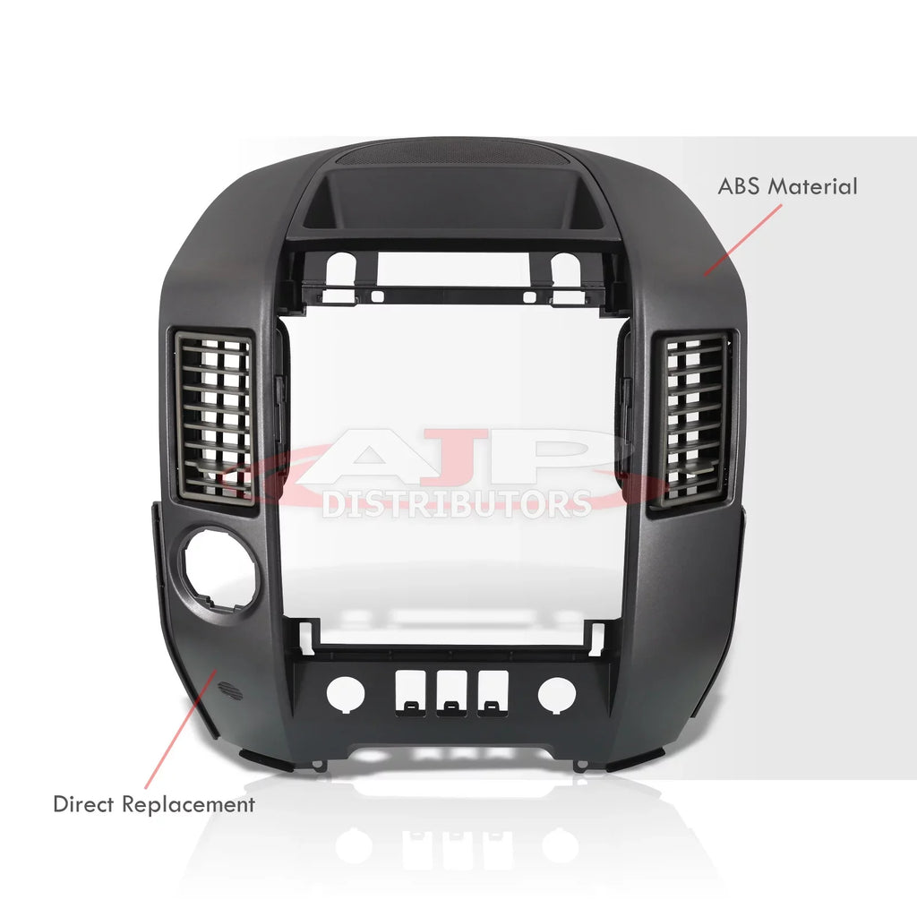 A60 05 WA60 SE Armada Finisher w/ Center Panel Radio Titan Dashboard Instrument Nissan Console AC Control (Gray) - XE 2004-2006 Lid Bezel Speaker For Clips