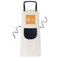 BBQ Problem Pocket Adjustable Bib Pinafore Cotton Apron Poop Kitchen Fierce Boston Terrier n