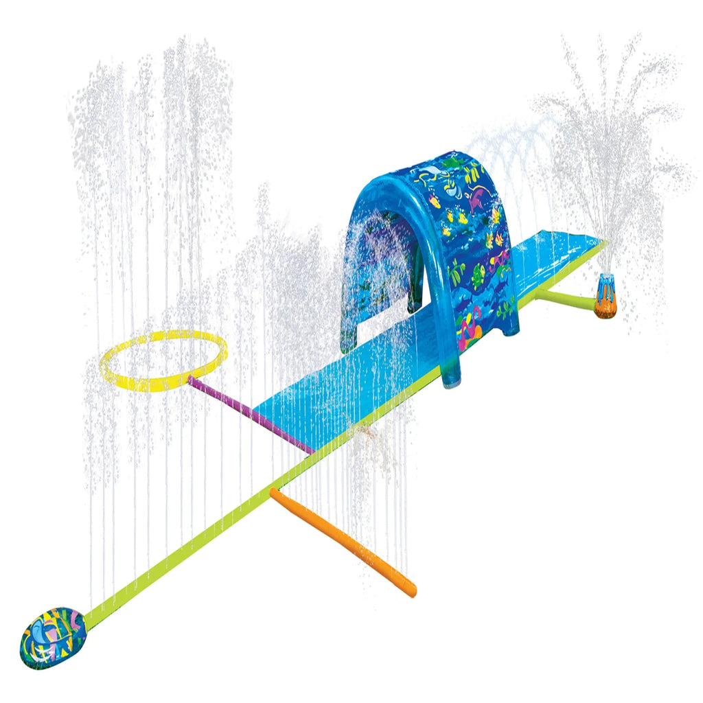 Splash Slide - Sprinkler 'N Banzai Refreshing Sprinkler Park Activities 6