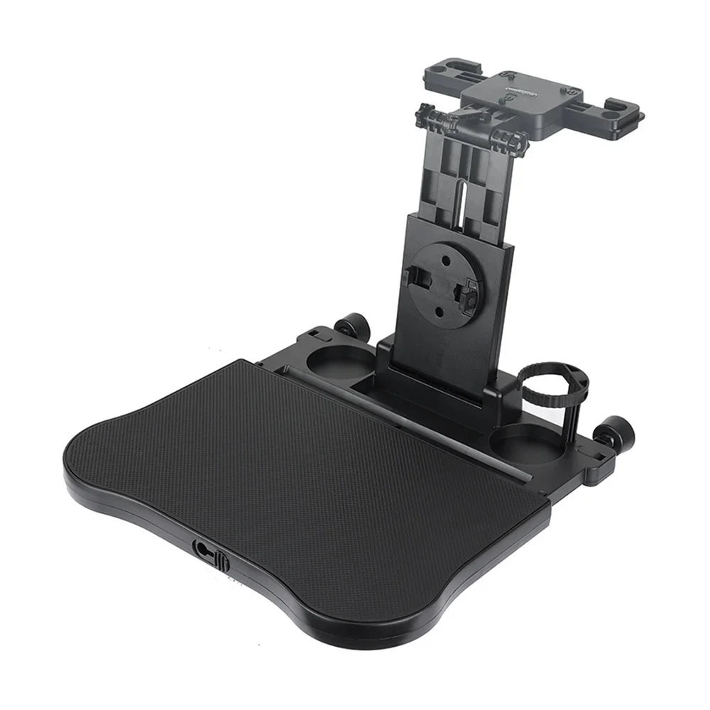 Travel Writing, Tray - Back for with Car Ideal Eating Foldable, Holder Multifunctional Phone Design Working, - Table: Black Adjustable Seat Convenient
