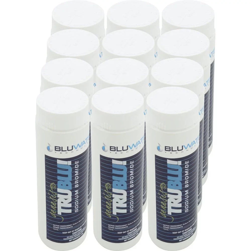 Pool Automatic Brand Bromide Sodium Bottle, 2lb Bluwater Case Generator, of Genesis, Cleaners 12