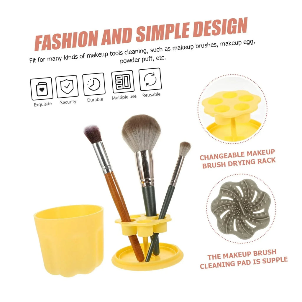Brush DIY Brushes Kit Pp Brochas Makeup & Beauty Makeup De up Brushes Bowl Brush Cleaning Tools Kits Cleaner Maquillaje Limpiador Cosmetic Silicone Brush Sets De Makeup Make Kit 5
