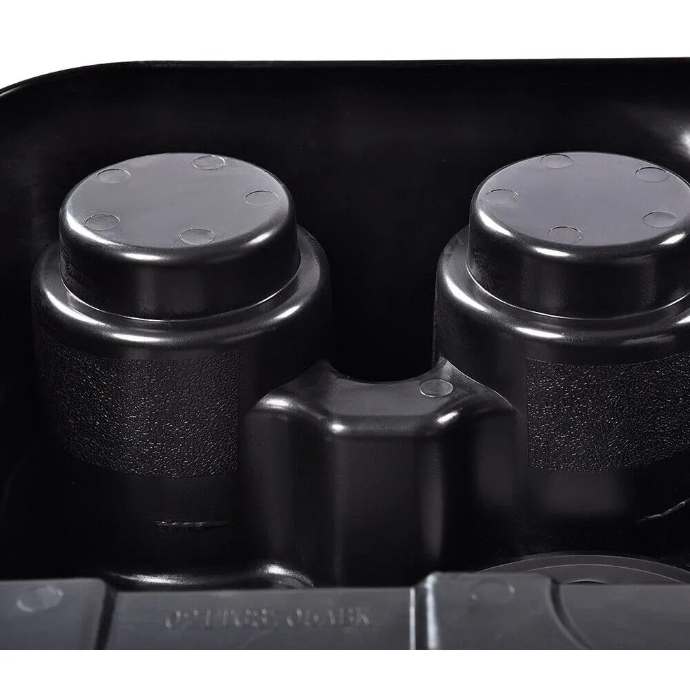 Black Cup Matte 03-12 Console Center 2500 Teledu 3500 1500 Holder Dodge Ram Fit For