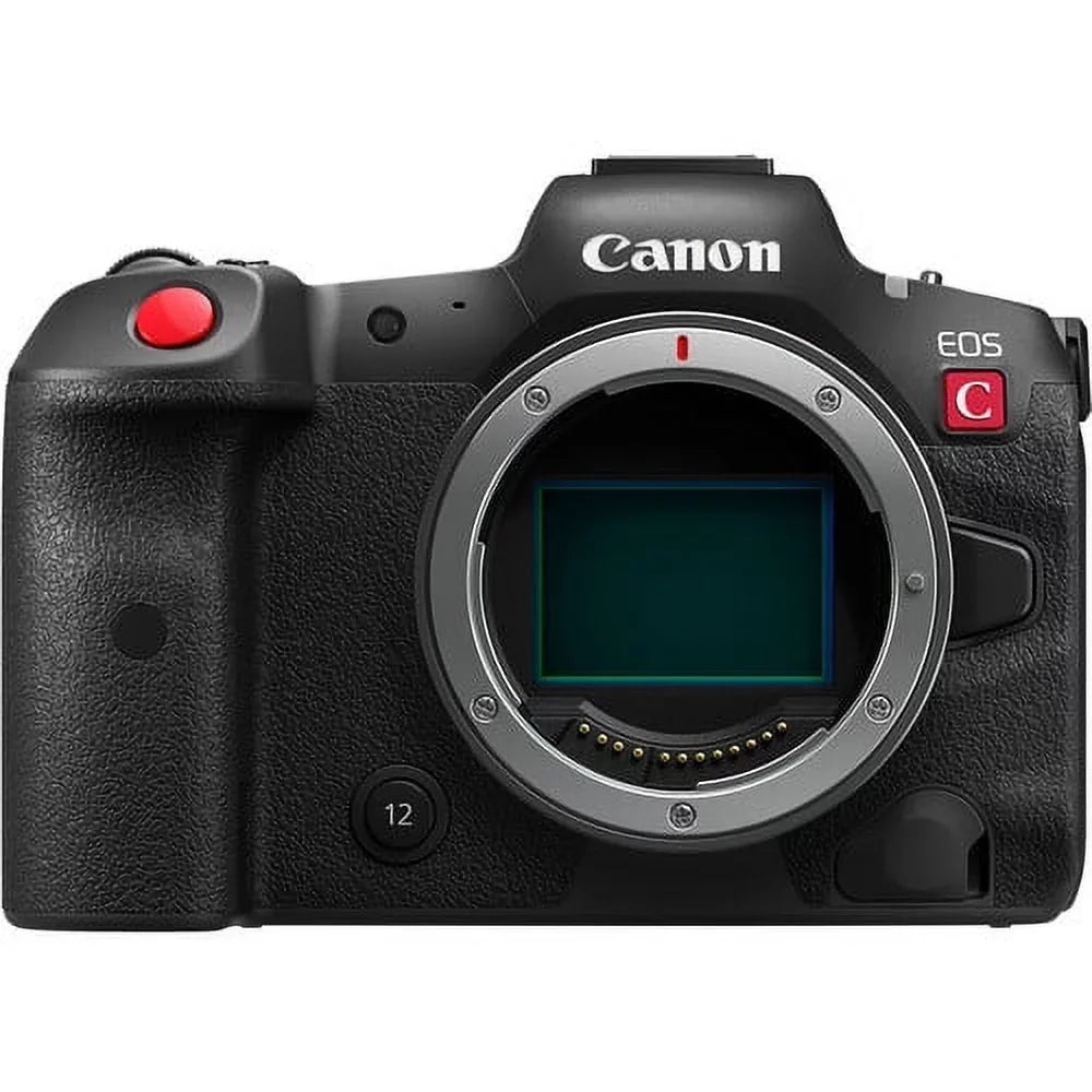 More Bundle and Like Adapter Power Editing EF-EOS Software LED, Canon Cinema C + Mirrorless Only) R5 Accessories 4-Pack Pro Mount (Body Microphone, Photo Camera High and Deluxe R EOS