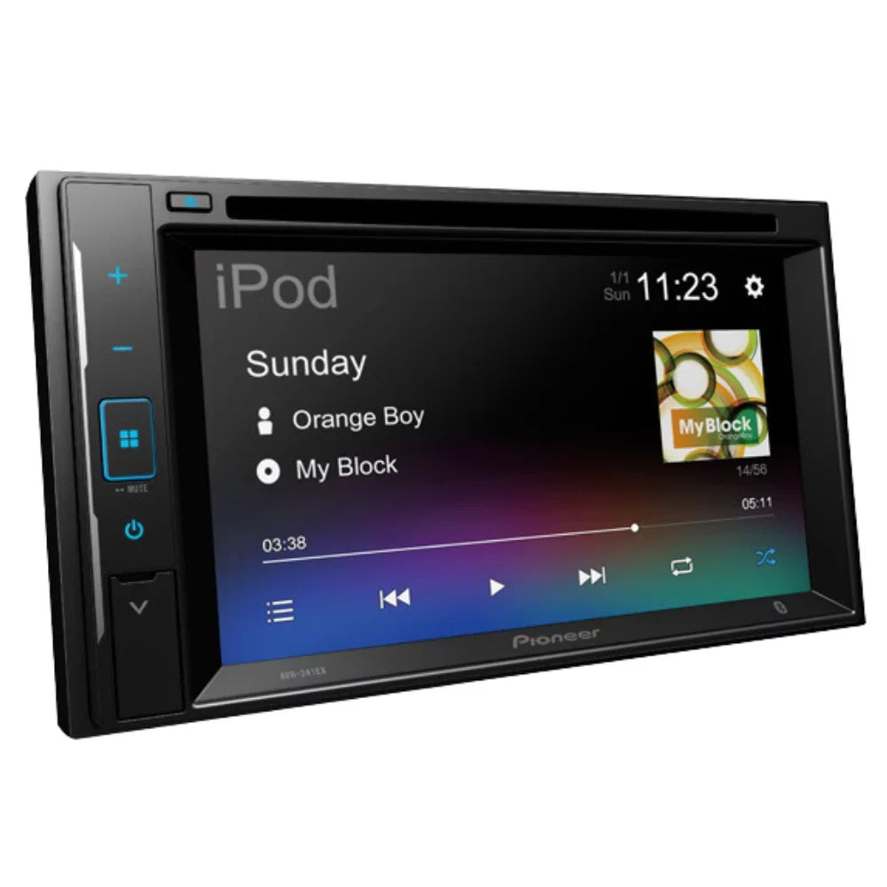 6.2" for KIT4950 AM/FM Receiver Car WVGA DVD/CD Bundle Toyota with Touchscreen W/ Pioneer Tacoma Kit/in-Dash 2005-2011 Double Media Digital Stereo Bluetooth/Backup Camera/Installation DIN
