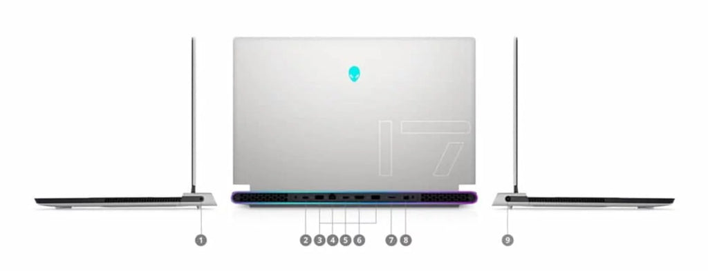 Laptop - Restored 1TB SSD 16GB Core - Cores (2021) - 4.6 FHD SSD + 11th 3060 1TB Dell i7 8 (Refurbished) CPU RAM Gen GHz - Gaming 17.3" 12GB GDDR6 @ Alienware X17 RTX - R1