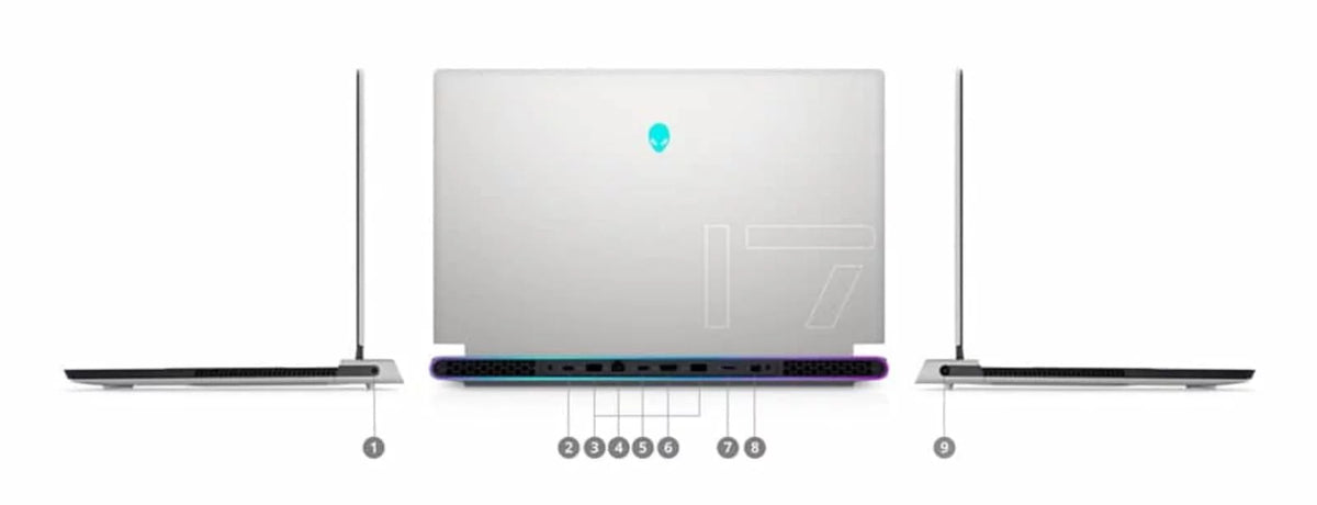 Laptop - Restored 1TB SSD 16GB Core - Cores (2021) - 4.6 FHD SSD + 11th 3060 1TB Dell i7 8 (Refurbished) CPU RAM Gen GHz - Gaming 17.3" 12GB GDDR6 @ Alienware X17 RTX - R1