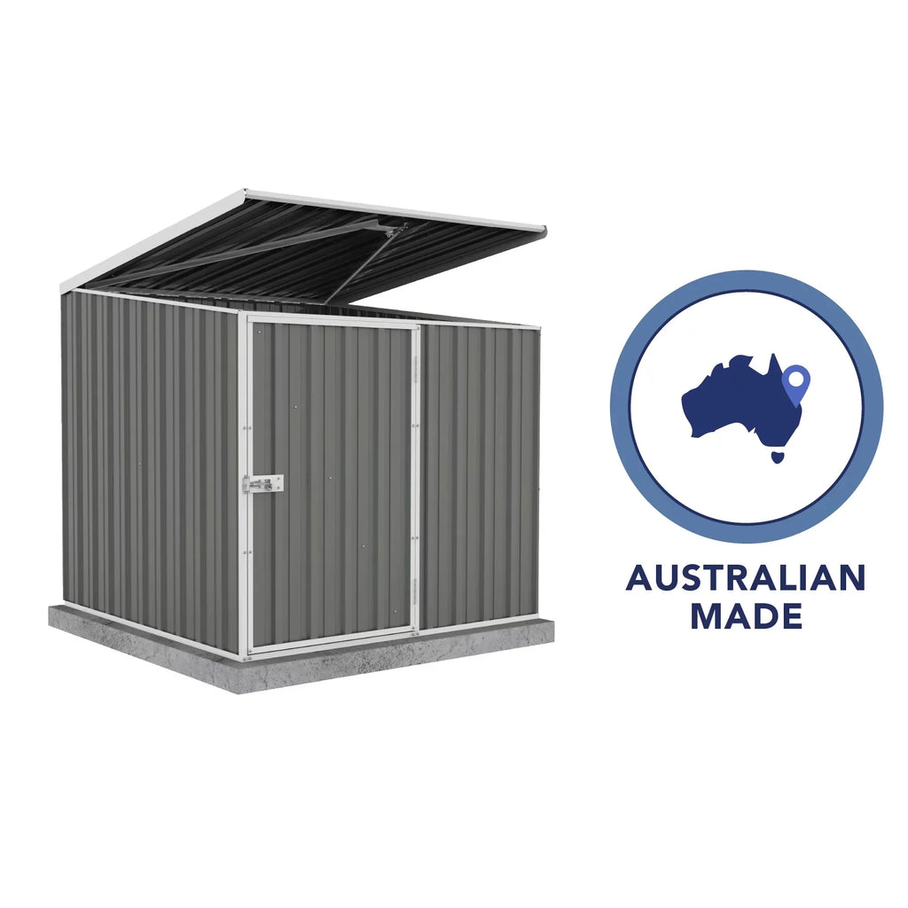 '- 5 Shed ft. Pump  x 5 Pool Absco Multipurpose Woodland Gray AB1070