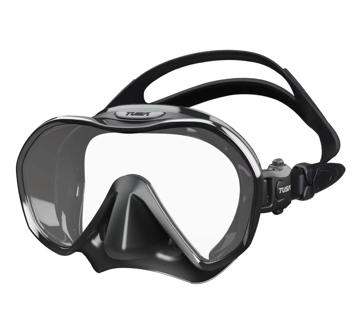 Zensee Diving TUSA (Black) Scuba Indigo M-1010 Mask,