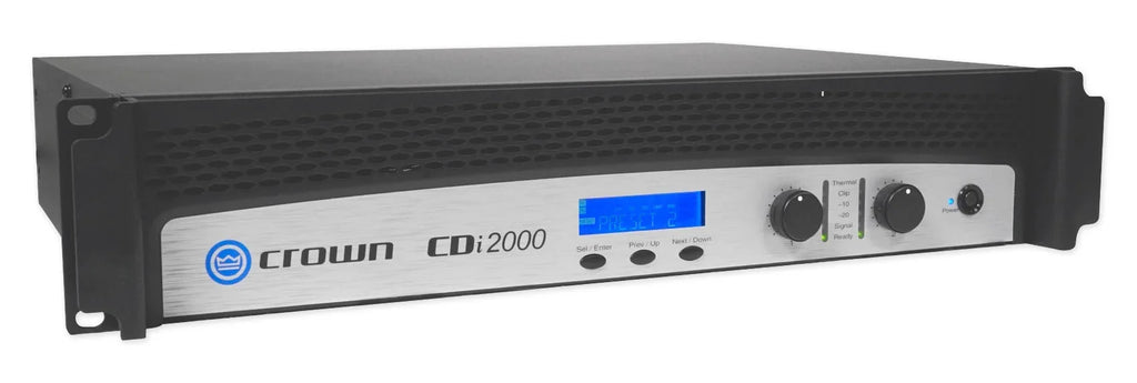 800w Crown 70V Amplifier+10) Front+2) Background JBL Commercial CDi2000 Speakers