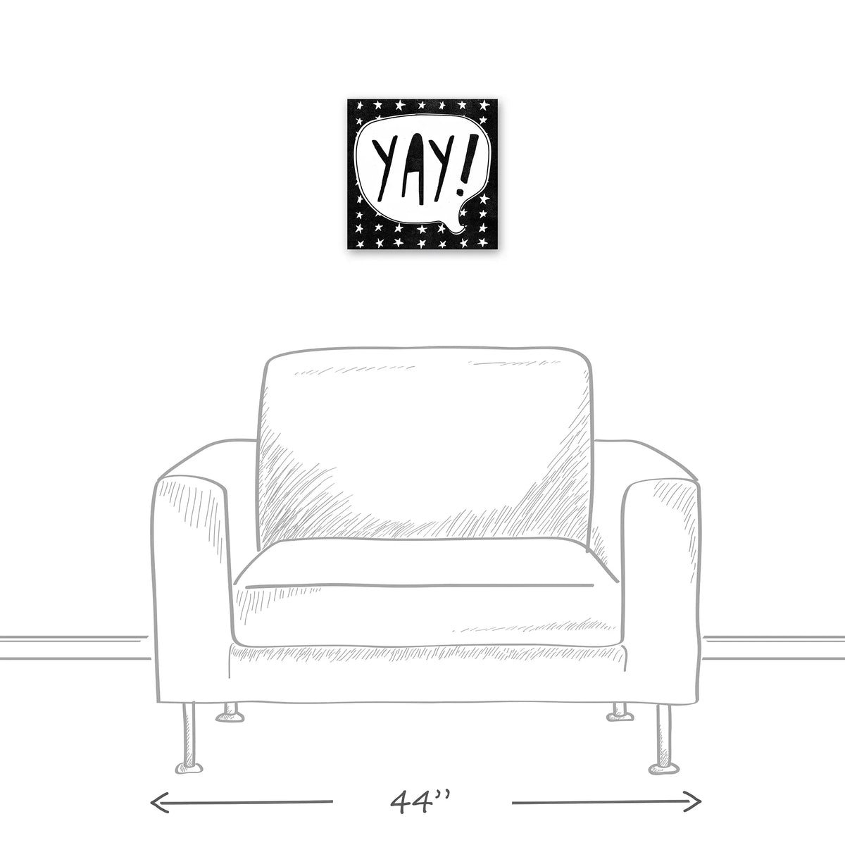 Yay! Canvas Creative Wall Art Products 12x12