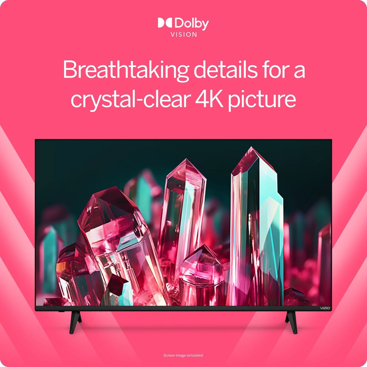 TV V-Series 43" Smart Class VIZIO LED 4K HDR V435M-K04 2023