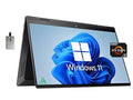 15.6" True x360 RAM, Touchscreen USB Vision Black, Backlit SSD, Camera, Laptop, IR AMD AMD 2022 Ryzen PCIe Radeon 7 11, HP Win 2-in-1 Graphics, 2TB 64GB Keyboard, Envy 5825U, 5MP 32GB Card